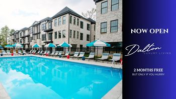 a photo of a swimming pool with a building in the background at Dalton, New Albany Ohio